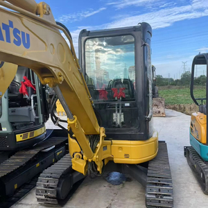 Mini-excavatrice Komatsu PC35MR d'occasion du Japon, 3 tonnes, modèle 2021, 800 heures, certifiée EPA CE, avec vidéo fournie - Product Image 4