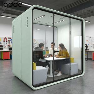 Оптовая Продажа с фабрики, шумовая Мобильная Бесшумная Звуконепроницаемая будка для рабочего помещения, офисный блок - Product Image 5
