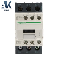 Contoriginal Contactor LC1D Seri 3-Pole kontak 38 A KONTAK tegangan 600 V AC