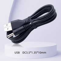 USB DC-Stromkabel 1 1 Stecker Stecker 3,5x1,35x10 5,5*2,1mm CCTV-Kabel 5525 LED-Adapter Quadratische OEM-Buchse für 12V Kupfer