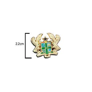 Badge d'aigle en émail doux 3D doré avec support magnétique dans une boîte cadeau en plastique - Product Image 6