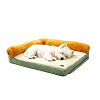 Lit pour animaux de compagnie de luxe, type « cave », 6D, pour un sommeil profond, housse amovible lavable, toutes saisons, nid chaud pour chien et chat, fabrication en usine, lit pour chien de petite/grande taille