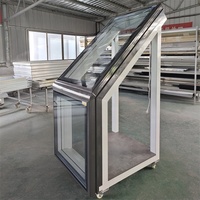 Fenêtres de toit en verre double vitrage en aluminium XBH pour patio, lucarnes, balcon
