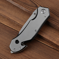 Cuchillo de Bolsillo Plegable Brasileño Bochen, Hoja de Acero Inoxidable 3Cr13, Punta Caída, Plateado, 20cm, Personalización OEM