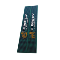 Tapete de Silicona Ecológico para Barra de Bar, Diseño Personalizado con Motivos Caninos, Antideslizante, Color Negro, Certificado para Bares y Restaurantes