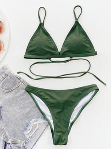 Costumi da bagno Bikini Sexy Sexy con perizoma donna di 18 anni estate 2022 - Product Image 3