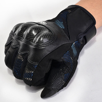 HBG 1810 Gants de moto en fibre de carbone pour hommes Gants antidérapants pour motocross personnalisés en usine du Vietnam