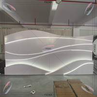 Standing Backdrop Bunga PVC Populer Set Lengkap untuk Panggung Pernikahan, Standing Backdrop untuk Acara Pernikahan