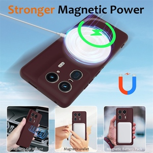 Funda trasera de silicona suave mate colorida magnética de alta calidad para Motorola <span class=keywords><strong>Edge</strong></span> 40 Pro / <span class=keywords><strong>Edge</strong></span> + / <span class=keywords><strong>Moto</strong></span> <span class=keywords><strong>X40</strong></span> cubierta de carga inalámbrica - Product Image 5