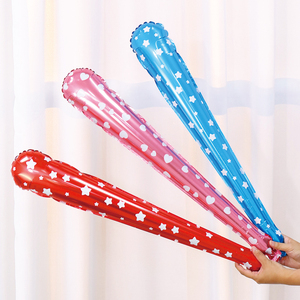 Bastones de sonido personalizados de aluminio y vinilo ecológicos con laminado brillante y impresión digital para conciertos y animación. - Product Image 4