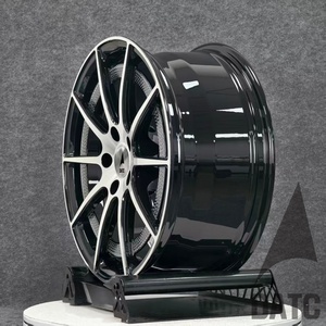 Jantes forgées DATC finition noir brillant 1 pièce 17-19 Deep Lip Hybrid TUV 5x108/5x112/5x114.3 pour <span class=keywords><strong>Volvo</strong></span> <span class=keywords><strong>S60</strong></span> T8 Recharge - Product Image 2
