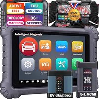 Escáner de Diagnóstico Inteligente Autel MaxiSys MS909 EV, Igual que el Ultra EV, Sistema de Alto Voltaje, Codificación y Programación de ECU