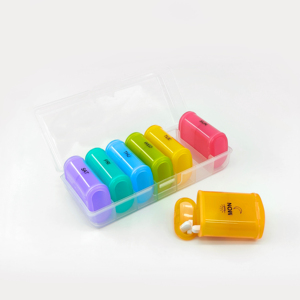 กล่องยา 14 ช่อง สีสันสดใส จัดเก็บยาได้ 7 วัน ปิดสนิทด้วยตัวล็อค AM/PM ขายดี - Product Image 4
