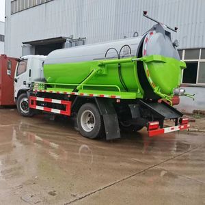 Novo Caminhão de Sucção de Esgoto, Caminhão de Bomba Séptica Tipo Sucção para Serviço de Esgoto - Product Image 3