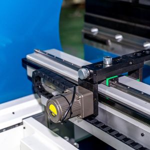 Machine de pliage synchronisée CNC entièrement automatique hydraulique Système <span class=keywords><strong>DA</strong></span>-<span class=keywords><strong>58T</strong></span> <span class=keywords><strong>Delem</strong></span> 130T 4100 Aluminium 15 Boîte Moteur Engrenage - Product Image 5