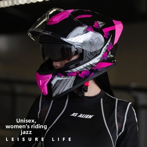 Nuevo Casco de Motocicleta ABS con Certificación DOT 3C, Casco Integral para Hombre y <span class=keywords><strong>Mujer</strong></span>, Cierre Doble D, Universal, Eléctrico - Product Image 4