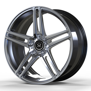 Jantes personnalisées Hyper Silver personnalisées 5x127 20x8.5 pour 2021 Chrysler Grand Caravan - Product Image 4