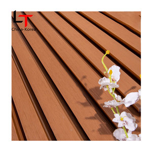 Revestimiento de Pared WPC para Decoración <span class=keywords><strong>Exterior</strong></span>, Panel de Pared con Ranuras, <span class=keywords><strong>Madera</strong></span> Plástica Compuesta, <span class=keywords><strong>Listones</strong></span> Acanalados de Alta Calidad - Product Image 5
