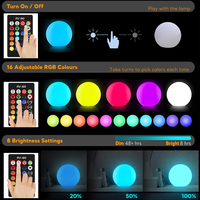 Benutzer definierte 25cm 10 Zoll LED Stars Ball Pendel leuchte Indoor & Outdoor Party Dekor mit IP65 Rating Home Decor