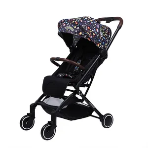Wholesale Kids Carriages Children's Trolley Four-wheel sliding Recline Foldable Baby Stroller