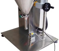 Tarière semi-automatique Capacité 1g 10g Boissons Produits chimiques Noyau PLC Machine de remplissage de bouteilles en poudre de sacs en verre