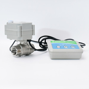 Tonhe Ball Valve DN15 Threaded Water Leak Protection For Pipeline With Alarm Function - Product Image 1