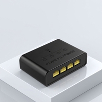 Répartiteur Internet RJ45 haute vitesse 1000 Mbps VLAN 1-vers-4, Adaptateur Réseau, Commutateur Ethernet, Hub Ethernet