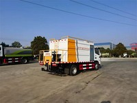 Camion de jet de pâte de ciment d'entretien de chaussée d'asphalte de la haute performance 6CBM de Dongfeng 4*2