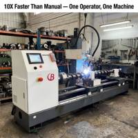 Nouvelle conception de machine à souder CNC à lame spirale, équipement automatique de fabrication de vis hélicoïdales