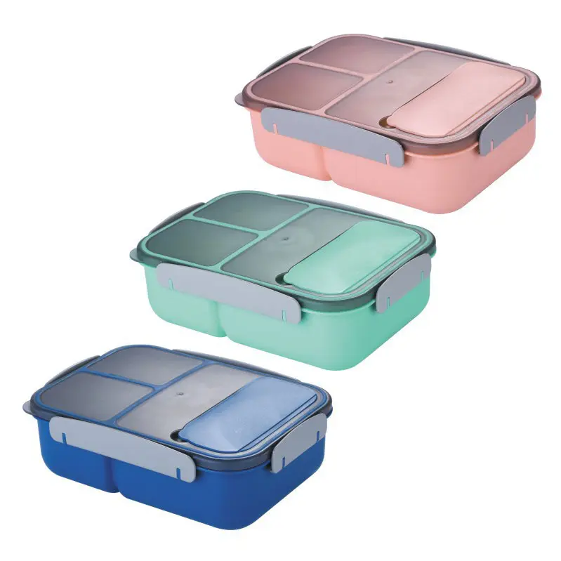 1pc Bento Box Adult Lunch Box, All-in-One Lunch Containers with Removable  Compartments, 3 Layers Stackable Bento Lunch Box Leak Proof, Microwave  Safe,Back To School Stuff