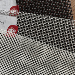 Pantalla de malla de seguridad antirrobo tejido de malla de alambre de acero inoxidable para ventana - Product Image 4