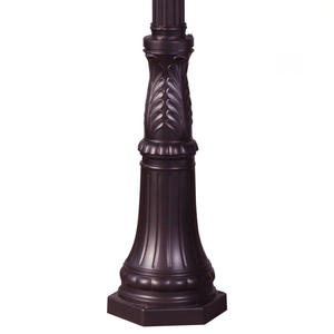 Luces de jardín antiguas europeas para exteriores, iluminación decorativa Ip65, postes modernos impermeables, luz de calle Led 12 DE ALUMINIO Ce 70 - Product Image 3