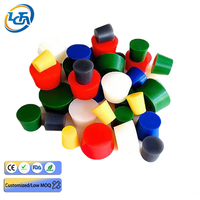 Bouchons en caoutchouc coniques colorés sur mesure résistants aux hautes températures Longcheng en silicone, EPDM, NBR, NR certifiés ISO9001 20~90