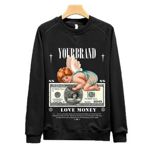 OEM personnalisé contrat point tricoté 100% coton écologique de haute qualité 260G surdimensionné femmes Streetwear T-Shirt lavé à l'eau - Product Image 2