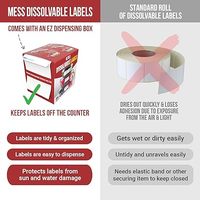 L'autocollant d'aliments surgelés marque l'autocollant d'emballage alimentaire pour l'étiquette vierge thermique soluble imperméable de nourriture en plastique