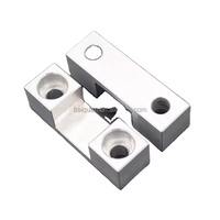 Pièces usinées CNC personnalisées à bas prix, supports de glissières de rail, blocs de roulement carrés, guides linéaires