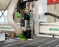 Máquina cambiadora automática de herramientas, enrutador CNC, máquina cortadora de cuchillas oscilantes para juntas, espuma, cartón, tela, cuero