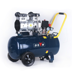 เครื่องอัดอากาศแบบไร้น้ำมัน BISON(CHINA) สองจังหวะ เสียงเบา พกพาสะดวก ความจุ 50 ลิตร 1.5 กิโลวัตต์ แบบตั้งตรง สำหรับการค้า - Product Image 4