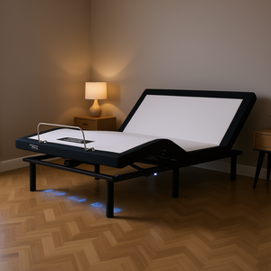 Base Letto Regolabile Queen Size con USB, Massaggio, Luce Notturna LED, Design Moderno a Zero Spazi, Struttura in Acciaio - Product Image 2