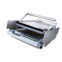 Machine à hamburger électrique 220-240V, four à pain, grille-pain, panini rapide, certifié CE, protection thermique, utilisation en hôtel, en magasin