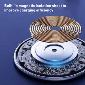 <span class=keywords><strong>Cargador</strong></span> inalámbrico <span class=keywords><strong>Qi</strong></span> de 15W para iPhone 15 Samsung <span class=keywords><strong>Xiaomi</strong></span> Huawei, almohadilla de carga inalámbrica Draadloze Oplader - Product Image 3