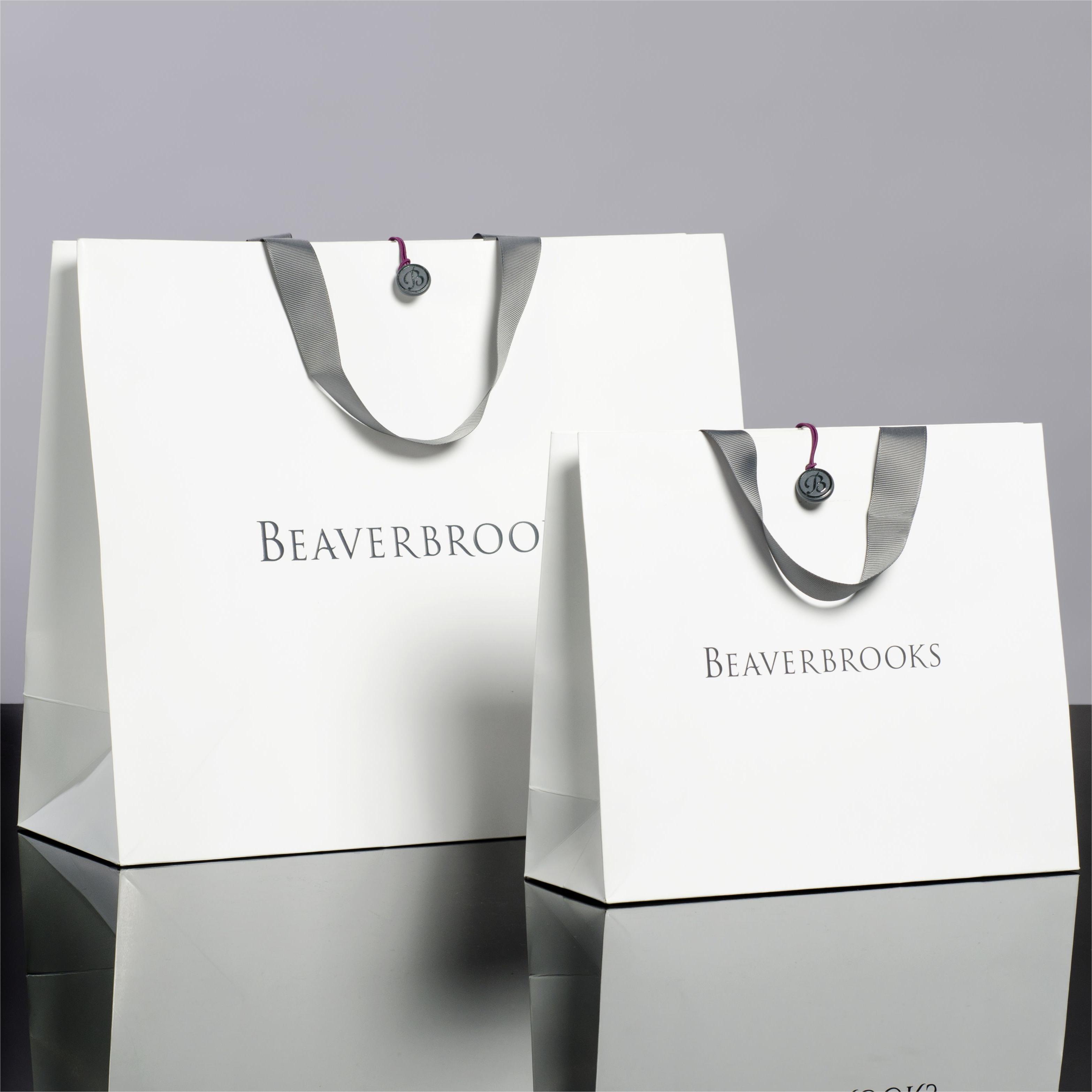 Custom Logo Printed Luxury Paper Bags Jewelry Bracelet Packaging Gift Shopping Bag With Ribbon Close