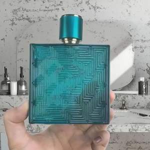 Perfume <span class=keywords><strong>Eros</strong></span> para Homens, Colônia de 100ml em Frasco de Vidro, Fragrância Fresca e Ecológica, Tamanho de Viagem com Fragrâncias Duradouras - Product Image 2