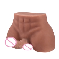 Boneka Seks Pria Terlaris untuk Wanita dengan Dildo Fleksibel, Boneka Seks Gay, Mainan Seks untuk Pasangan Tiga Orang, Mainan Seks untuk Masturbasi Wanita
