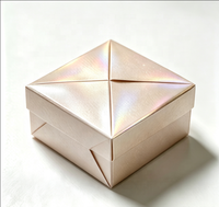 Poudre de pigment à effet spécial GUANZUN, crème de pigment perlé d'abricot, revêtement holographique en aluminium pour l'impression d'emballages de luxe