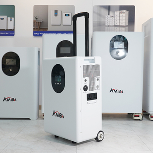 Système de stockage d'énergie domestique tout-en-un hybride solaire 3 kW 4 kWh avec batterie portable et station de charge - Product Image 5
