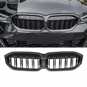 Grille en fibre de carbone sèche tricolore adaptée aux séries <span class=keywords><strong>BMW</strong></span> 2 3 4 5 6 7 8 GT modifiée M2 M3 M4 M5F82F80 - Product Image 2