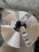 Mandrin auto-centrant en acier à 3 mors 100 mm (4 pouces) pour tour CNC, fonctionnement manuel, marque HY, modèle K11 100