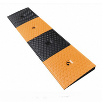 Rampe de seuil modulaire en caoutchouc jaune et noir Xinhong, à assembler, haute visibilité, pour allée, entrée de garage, personnalisable