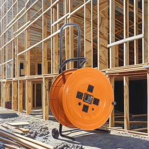 Chất lượng cao xách tay đa ổ cắm cáp Reel phổ loại với rò rỉ chuyển đổi tự động - Product Image 4